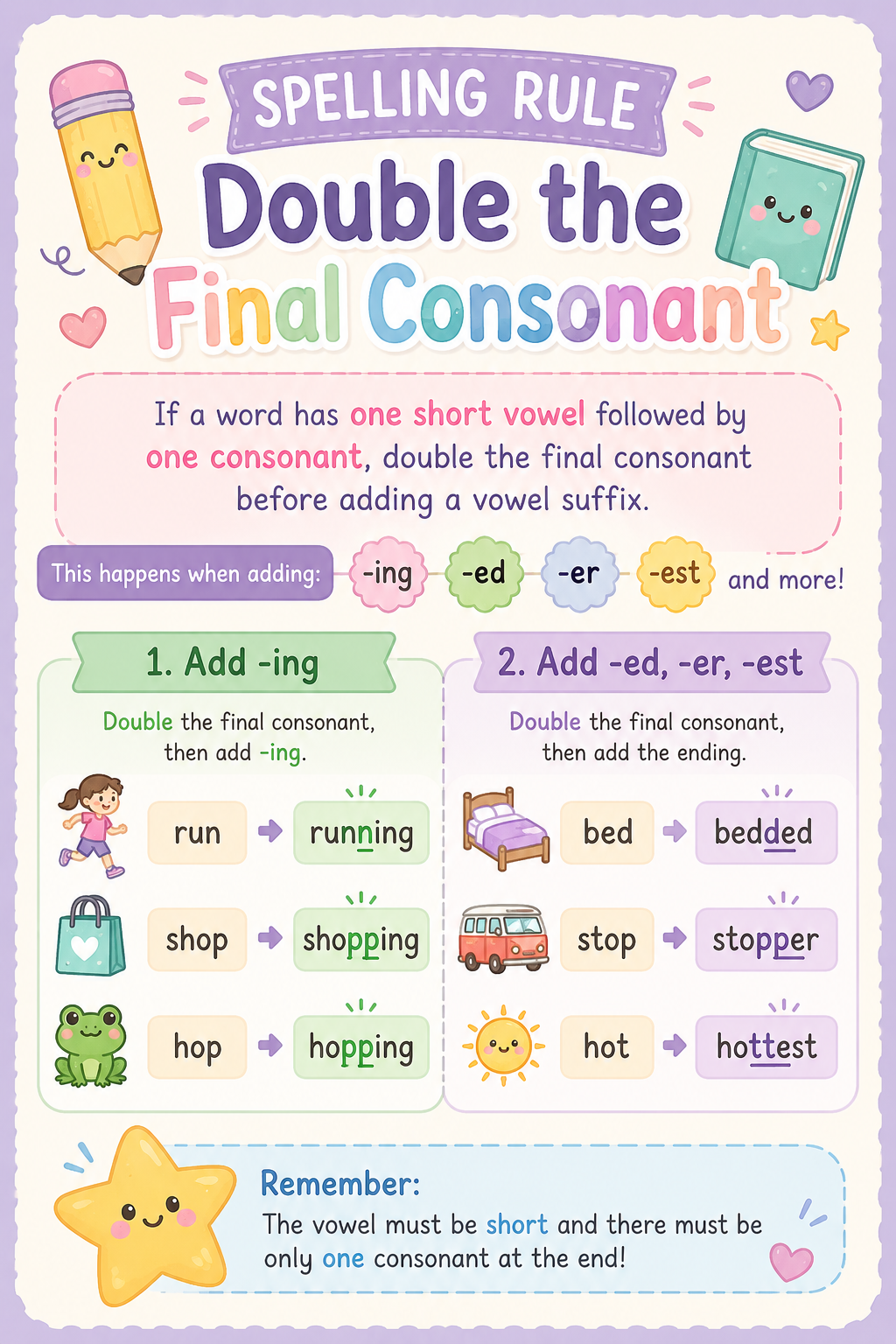 Spelling Rule 1